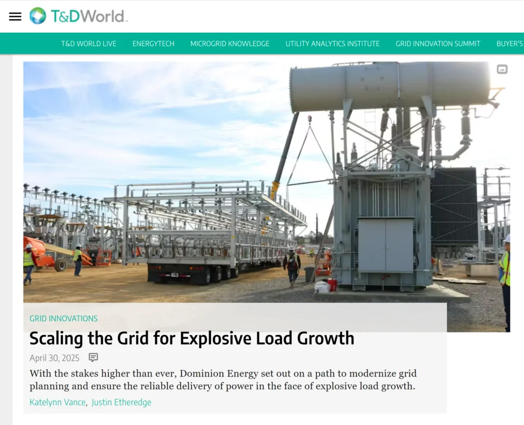 T D World article