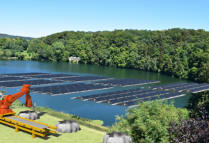 floating solar panels