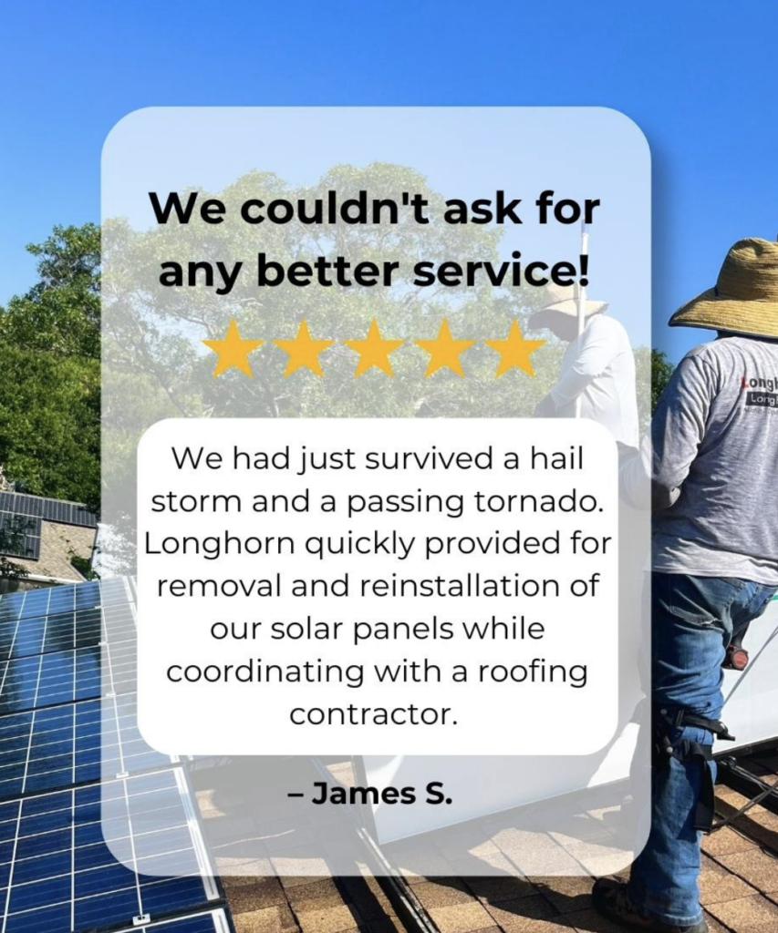 longhorn solar online review screenshot