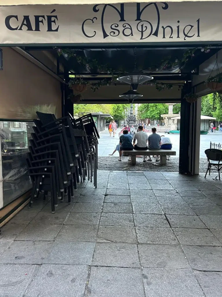 Cafe Power Outage